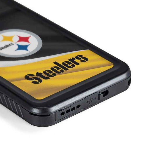 NFL Pittsburgh Steelers Galaxy S24 Waterproof Case